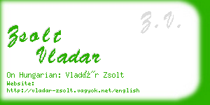 zsolt vladar business card